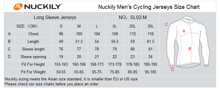 Nuckily best sale cycling jersey